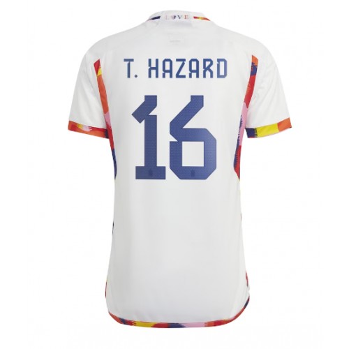 Belgija Thorgan Hazard #16 Gostujuci Dres SP 2022 Kratak Rukavima